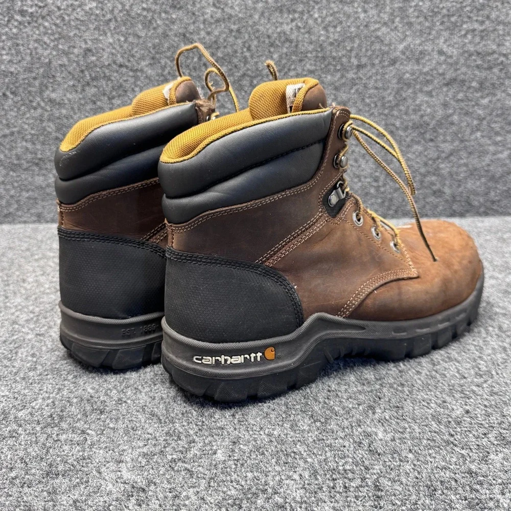 Carhartt Rugged Flex Work Boots Mens 10 Brown Composite Toe CMF6366 Gorpcore